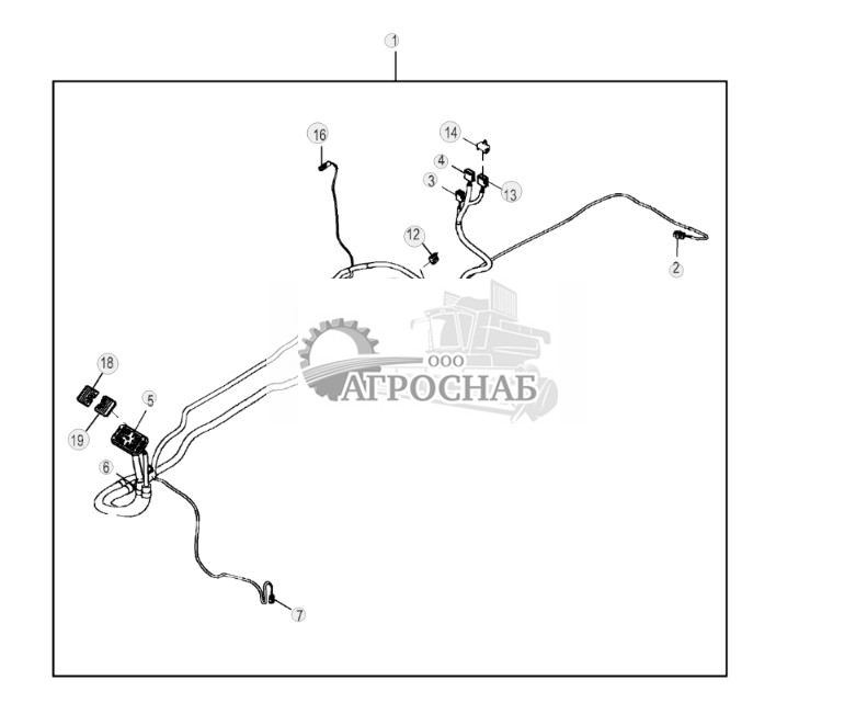 Разъемы жгута проводки задней платформы Разъемы жгута проводки задней платформы - ST889320 179.jpg